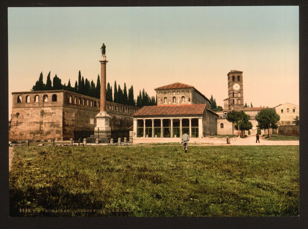 Flickr user: Ashley Van Haeften. St. Lawrence outside the walls, 19th century view